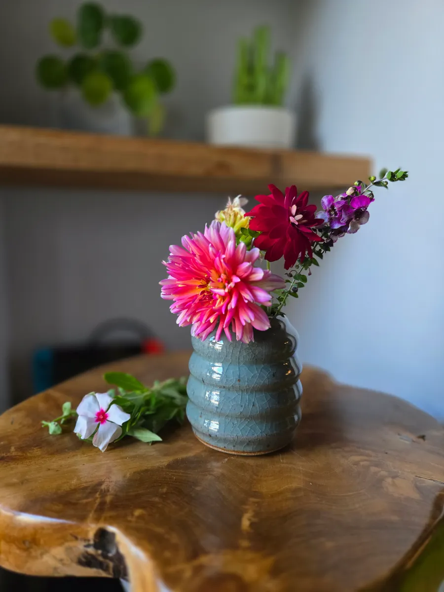 Mini Celadon Vase