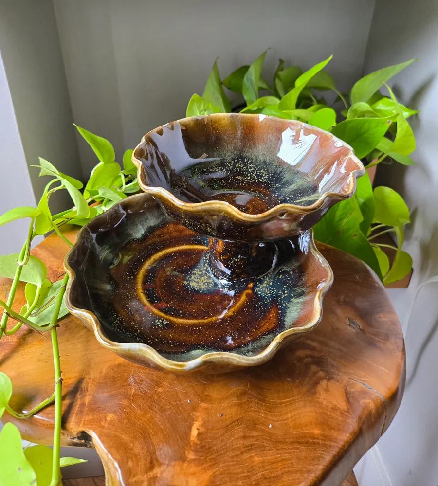 Scalloped Fruit Bowl